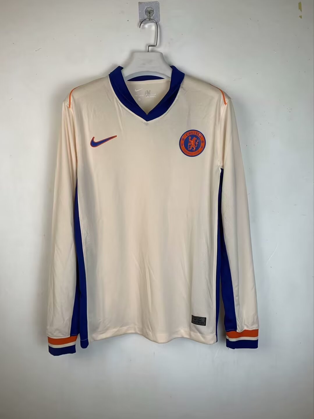 AAA Quality Chelsea 24/25 Away Light Beige Long Soccer Jersey